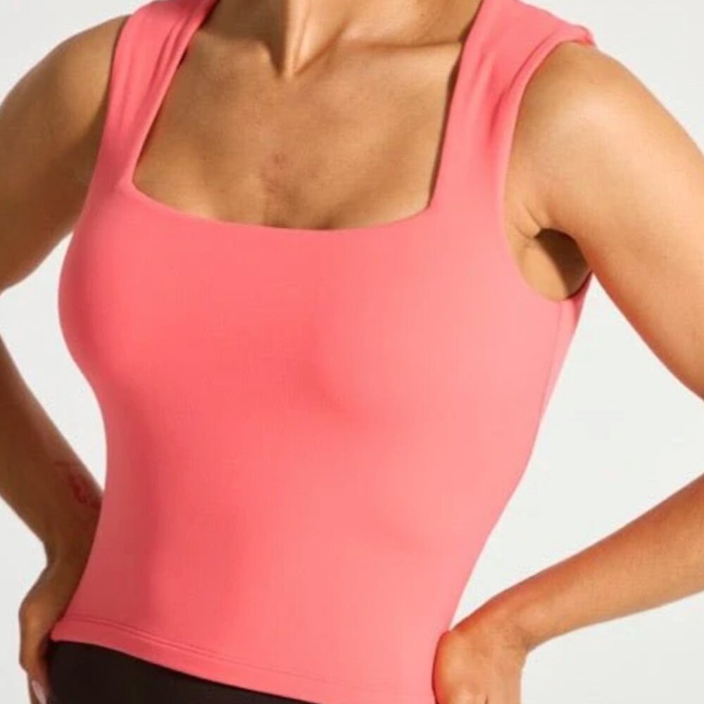 Buffbunny Butter Suqare Neck Waist Tank XXXL